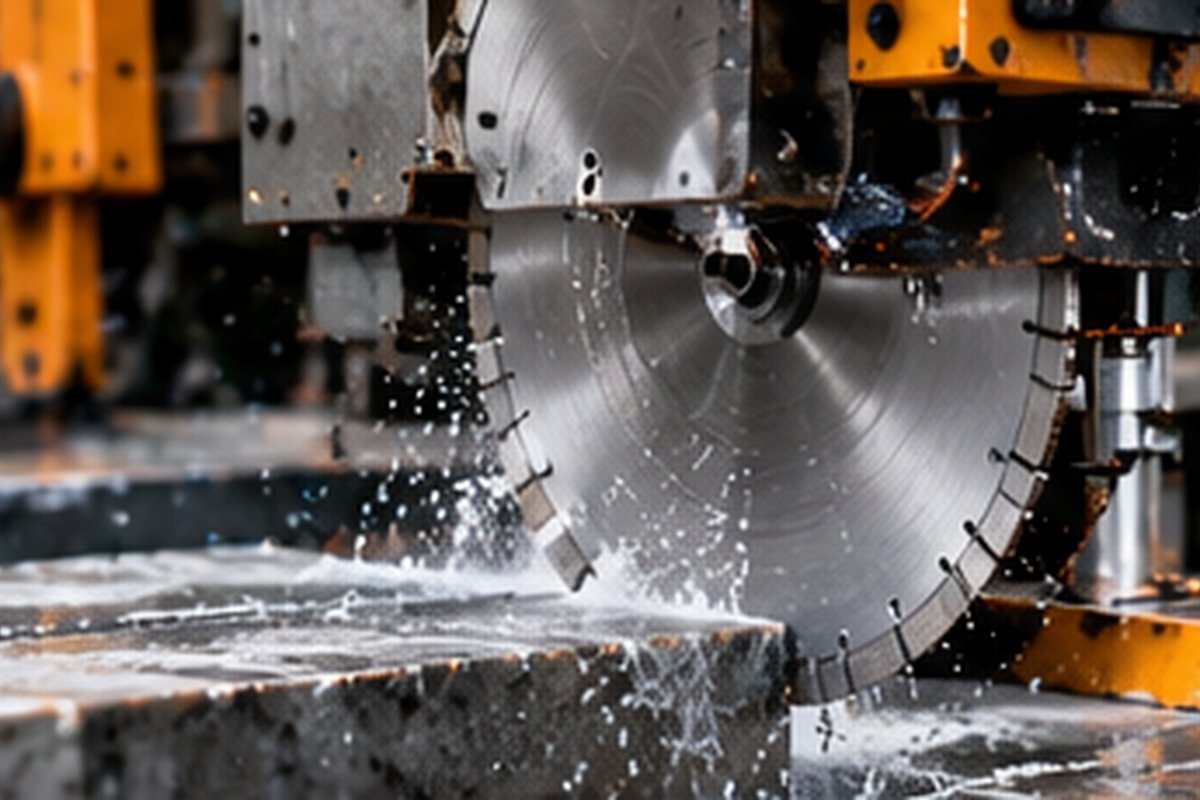 HAGBLADE cured concrete diamond saw blade manufacturing