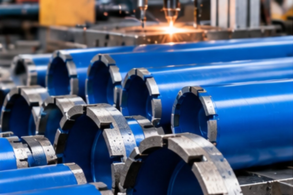HAGBLADE diamond core drill bit manufacturing