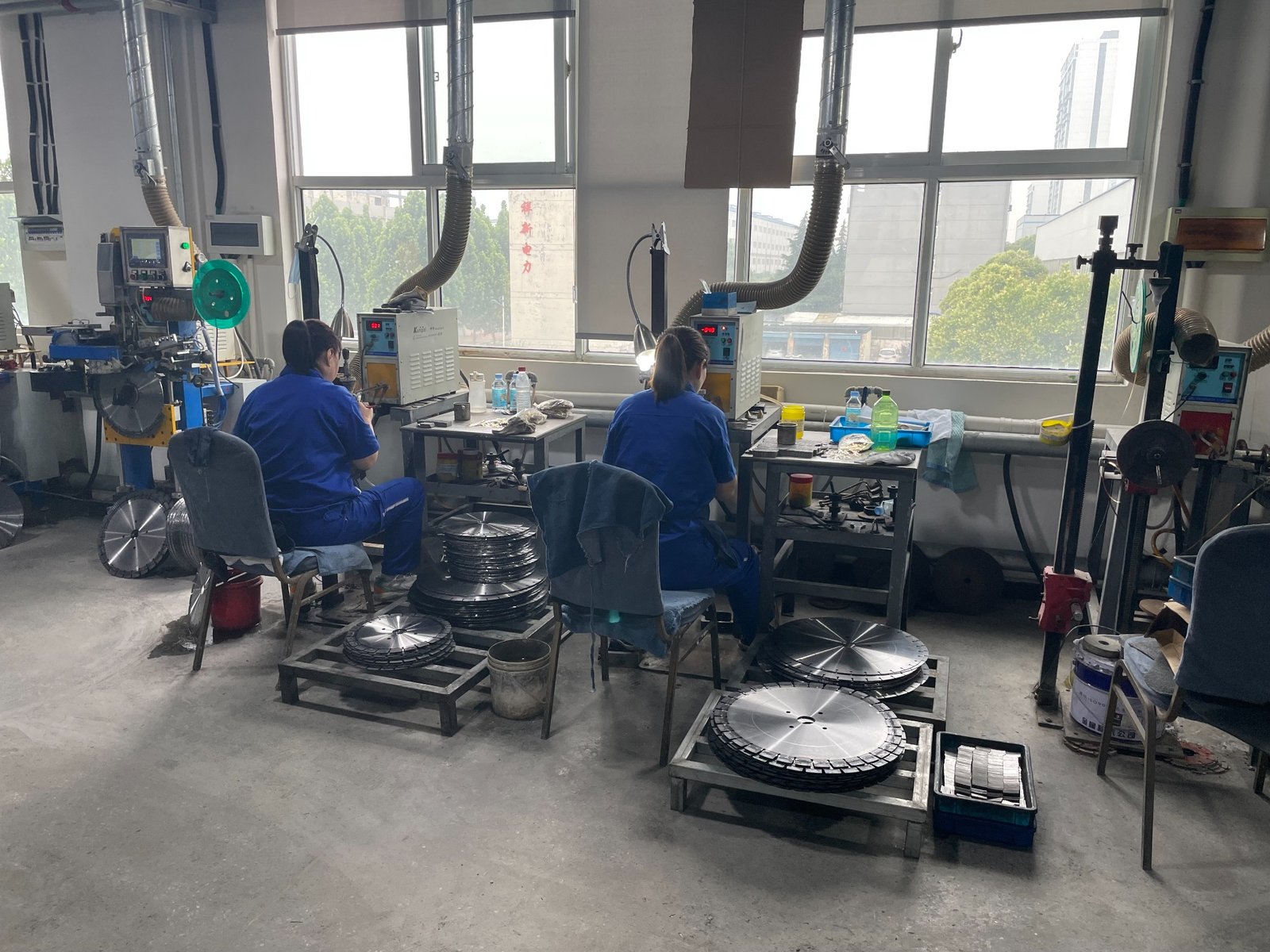 HAGBLADE diamond blade production workshop