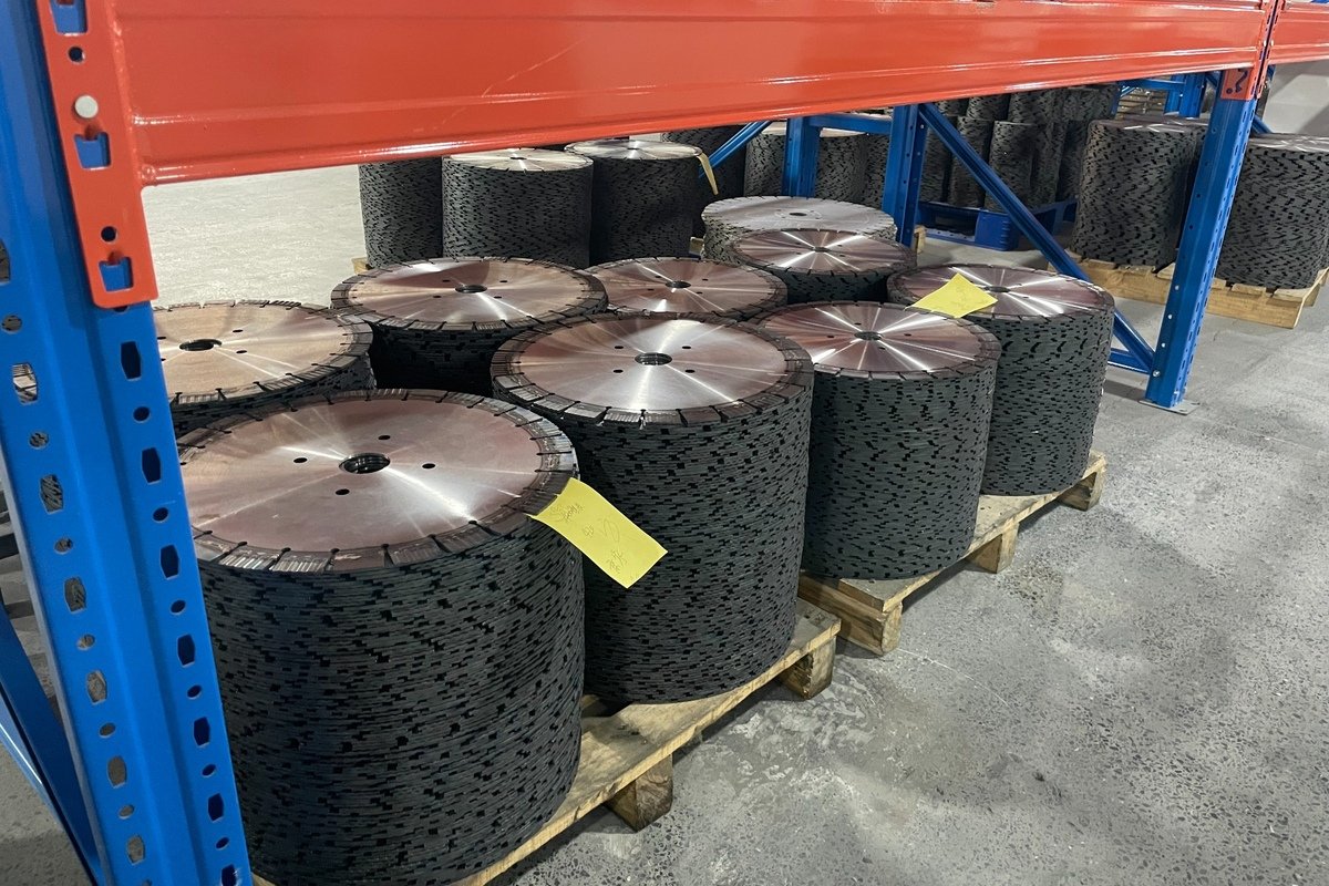 HAGBLADE silent core diamond saw blade inventory